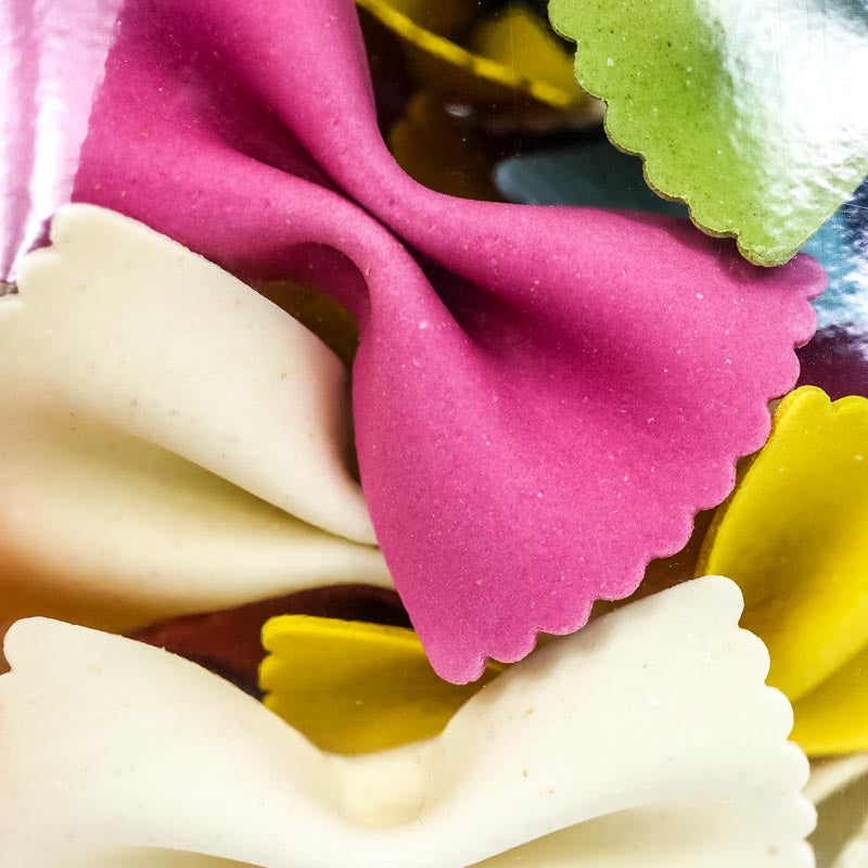 Pâtes artisanales italiennes coeurs 6 couleurs - Zanier