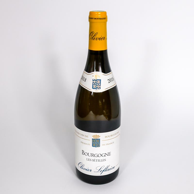 Vin blanc de Bourgogne Les Stilles Olivier Leflaive - Extravagance