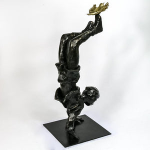 Sculpture en Bronze "Insouciance"