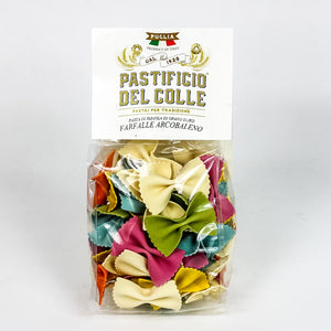 Pâtes Italiennes naturelles colorées